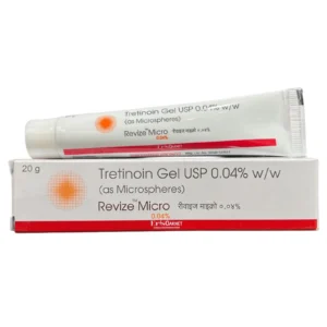 Revize Micro 0.04% tretinoin microsphere gel product pack